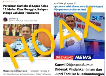 Kalapas I Medan Luruskan Isu WBP Kendalikan Narkoba