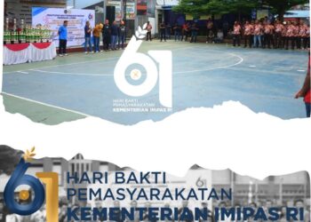 Pekan Olahraga dan Seni Lapas Kelas I Medan Resmi Ditutup, Semangat Kebersamaan Warnai Perayaan Hari Bhakti Pemasyarakatan ke-61.