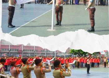 Menumbuhkan Jiwa Nasionalisme Di Lingkungan Pemasyarakatan: Lapas Kelas I Medan Gelar Upacara Hari Kesadaran Nasional