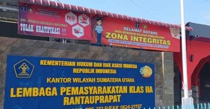 Foto: Lapas Kelas IIA Rantauprapat