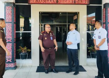 Pertemuan Kedua Pimpinan Institusi Penegak Hukum ini Berlangsung Dalam Suasana Akrab Dan Penuh Diskusi Konstruktif.(Doc/Foto:Rutan Kelas IIB Sidikalang)