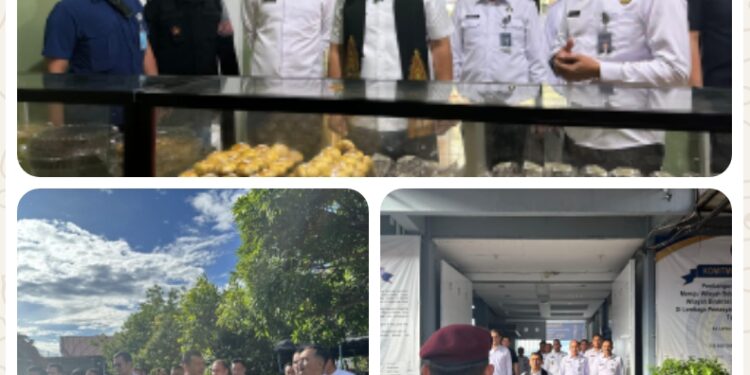 Foto:Kunjuangan Kerja Wakil Menteri Imigrasi Dan Pemasyarakatan, Silmy Karim, Didampingi Plh. Kepala Kantor Wilayah Ditjenpas Aceh,Dan Kalapas Kelas IIA Banda Aceh Beserta Pejabat Struktural