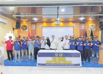 Start 2026 Tanpa Narkoba, Lapas Tebing Tinggi Laksanakan Tes Urine.