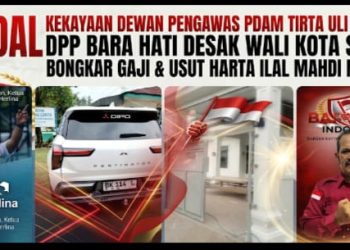 Bara Hati Indonesia Desak Transparansi PDAM Tirta Uli, Isu Kekayaan Dewan Pengawas di Pematangsiantar Disorot. 